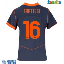 Inter Milan Davide Frattesi #16 Rezervni Dres za Ženska 2025-26 Kratak Rukav